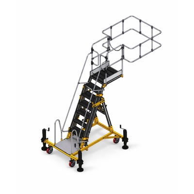 Plattformstrappa Justerbar 2-2,5m