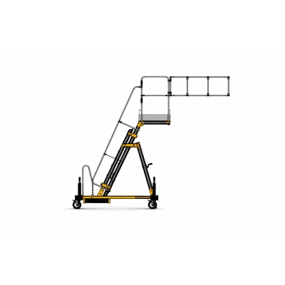 Plattformstrappa Justerbar 2-2,5m