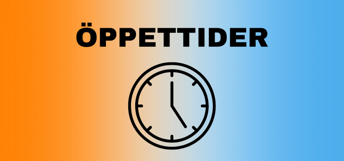 Öppettider för showroom, butik och kundtjänst på ställningsprodukter.se